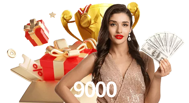 Jogue com dealers reais no 9000!
